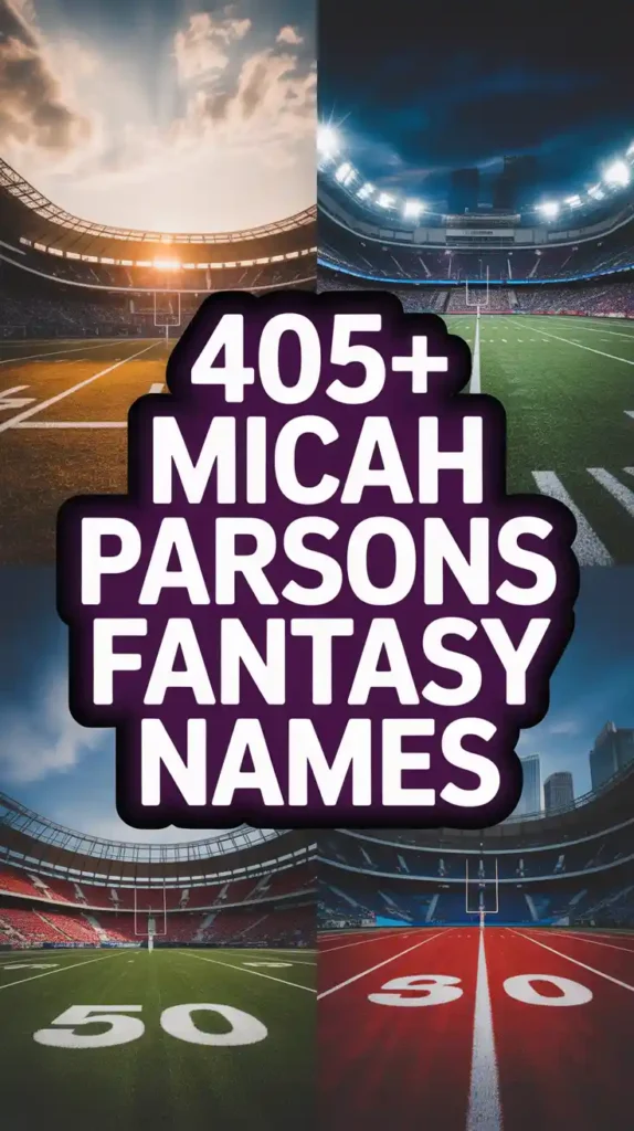 Micah Parsons Fantasy Names