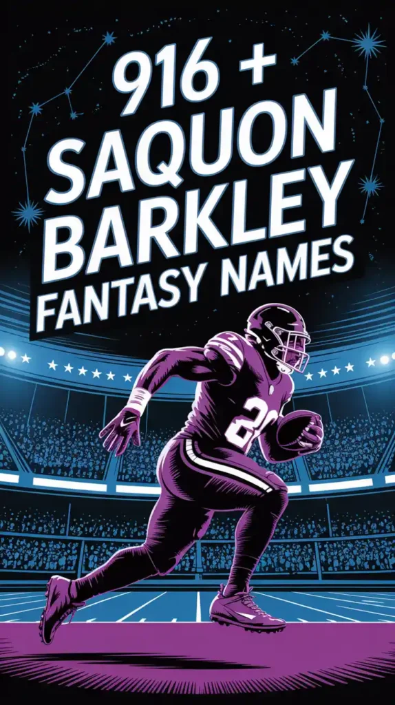 Saquon Barkley Fantasy Names