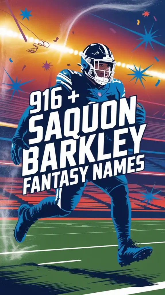 Saquon Barkley Fantasy Names