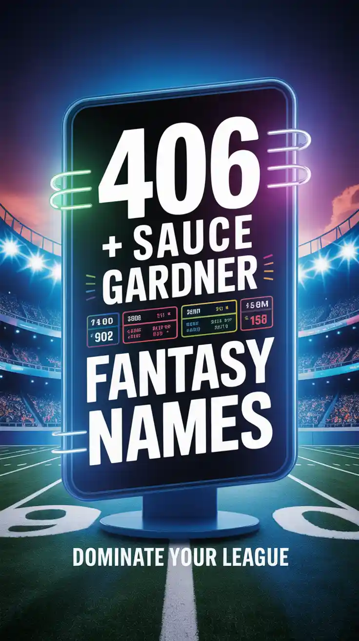 Sauce Gardner Fantasy Names