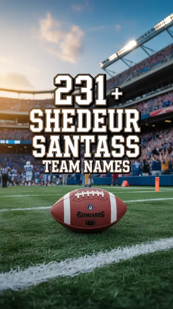 Shedeur Sanders Fantasy Team Names