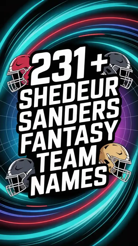 Shedeur Sanders Fantasy Team Names