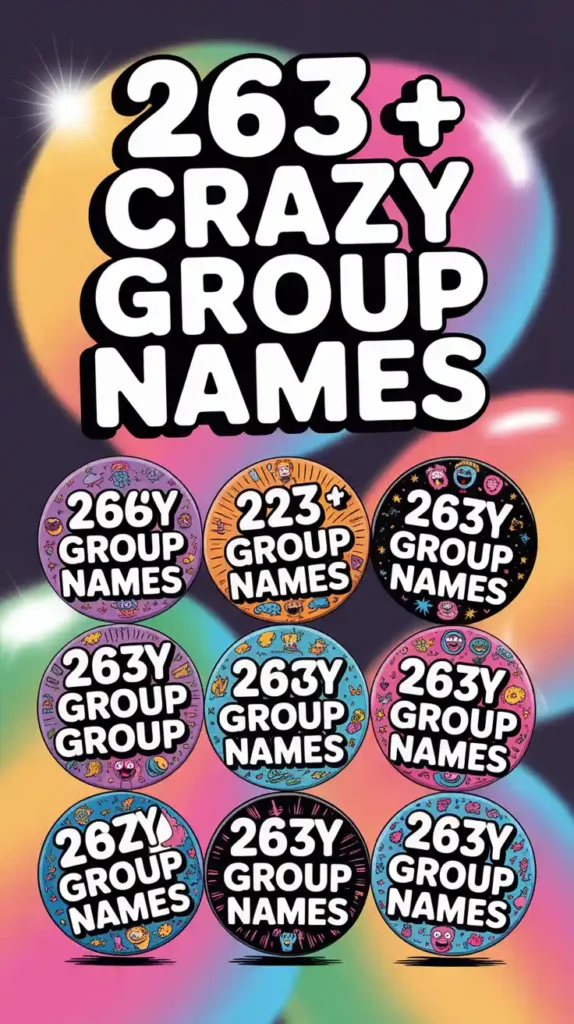 Crazy Group Names