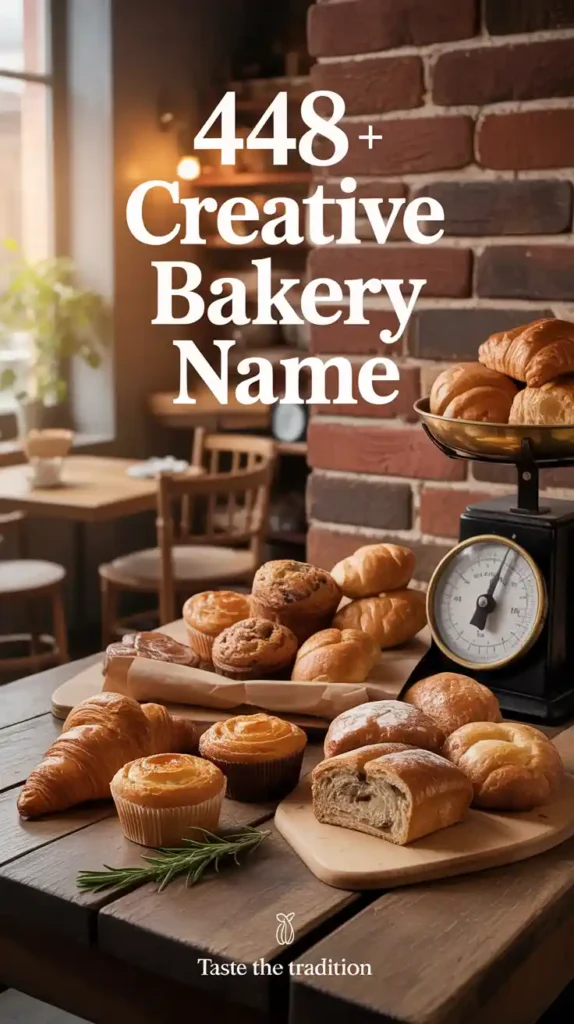 Creative Bakery Name