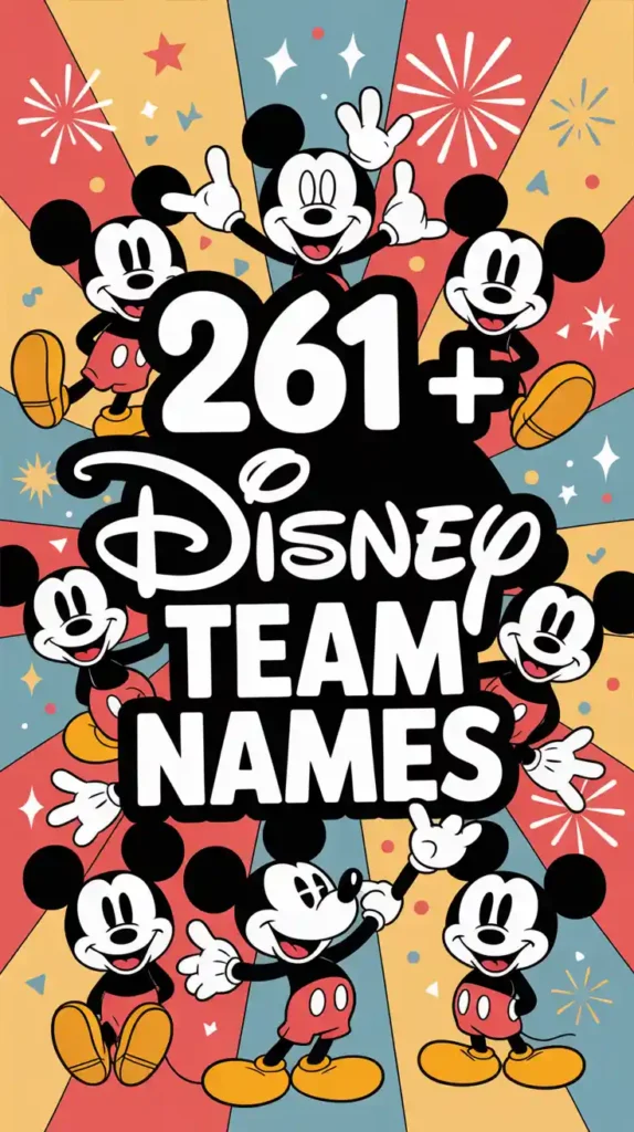 Disney Team Names