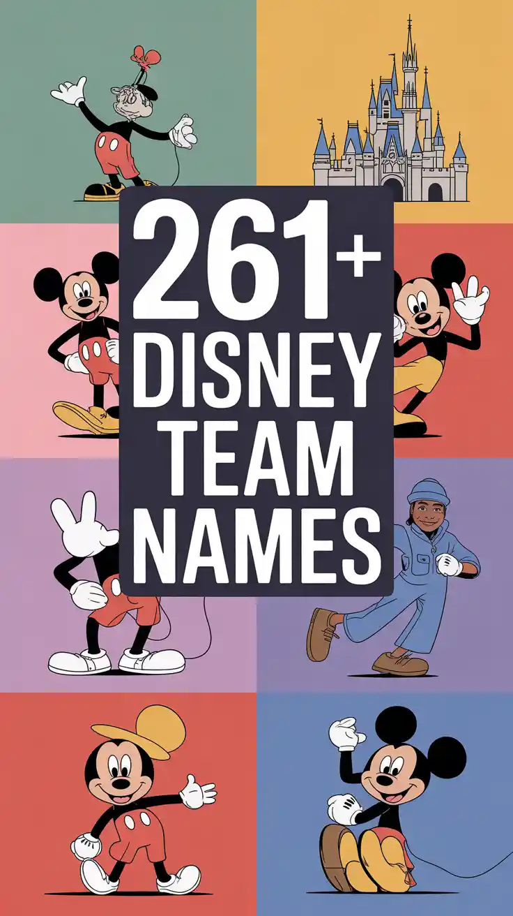 Disney Team Names