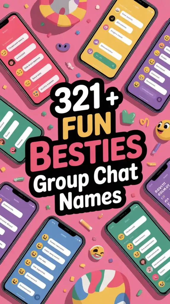 Fun Besties Group Chat Names
