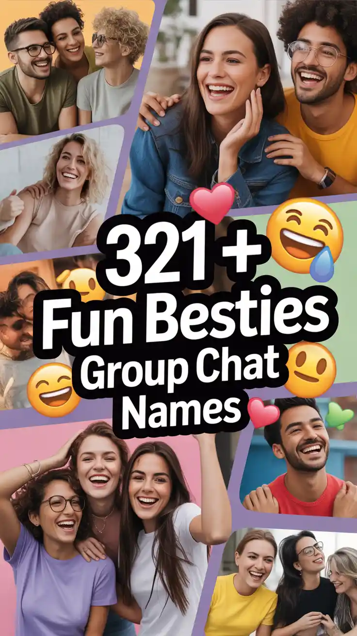 Fun Besties Group Chat Names