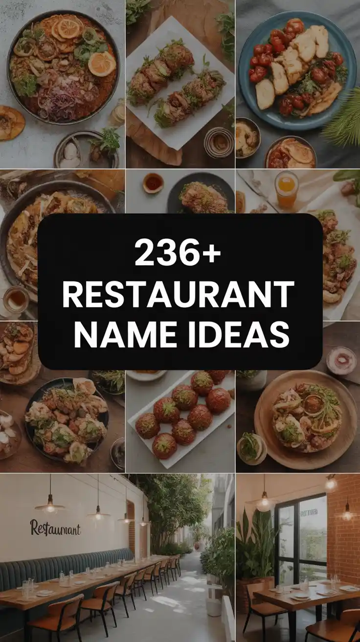 Restaurant Name Ideas