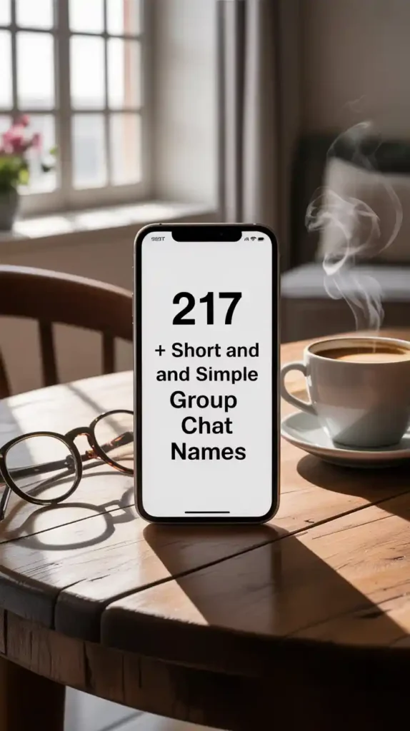 Short and Simple Group Chat Names