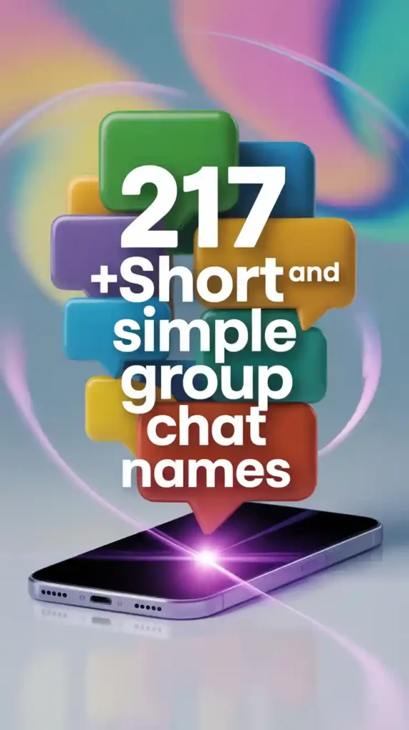 Short and Simple Group Chat Names