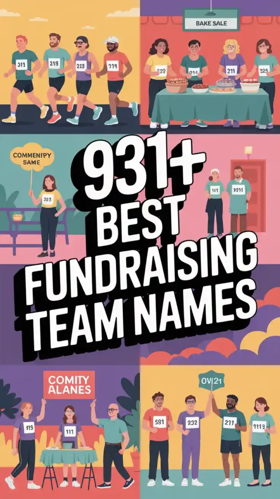 Best Fundraising Team Names
