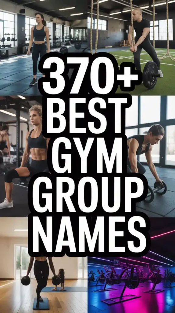 Best Gym Group Names