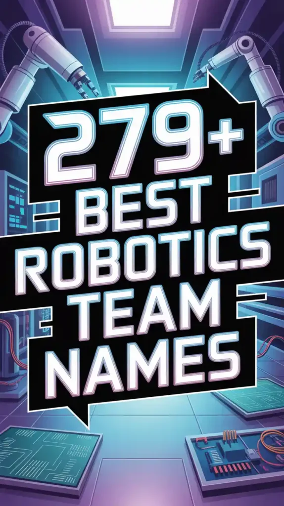 Best Robotics Team Names