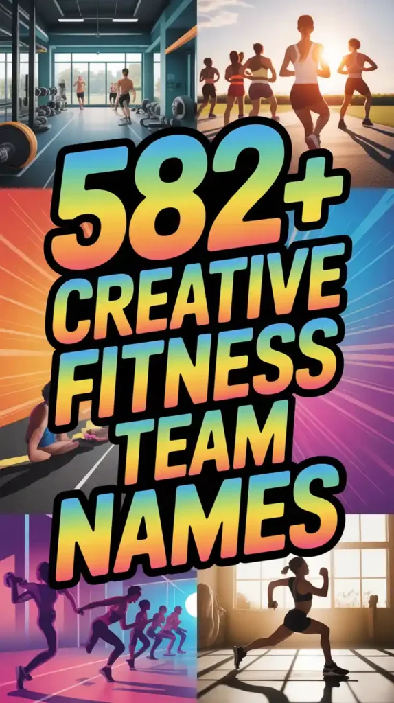 Creative Fitness Team Names