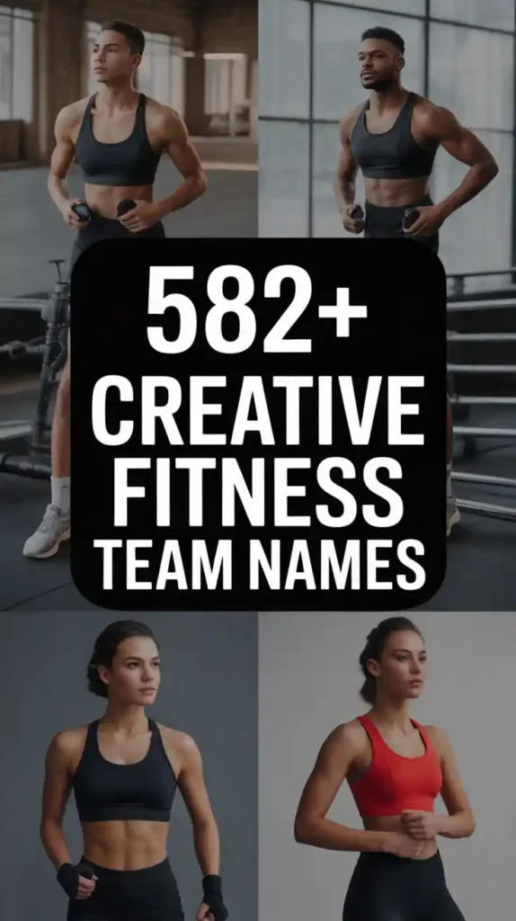 Creative Fitness Team Names