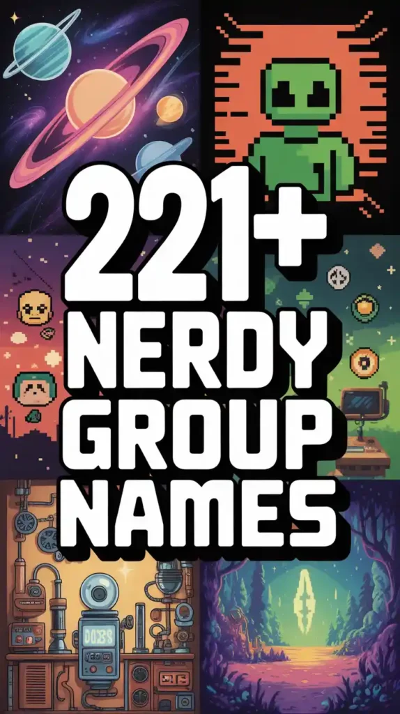 Nerdy Group Names
