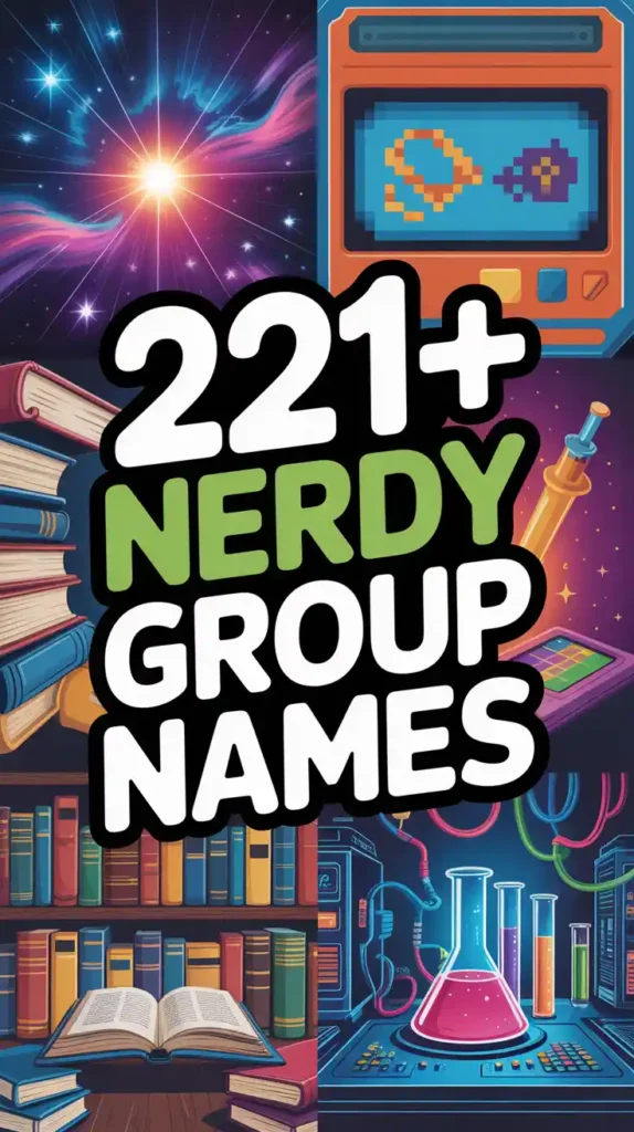 Nerdy Group Names