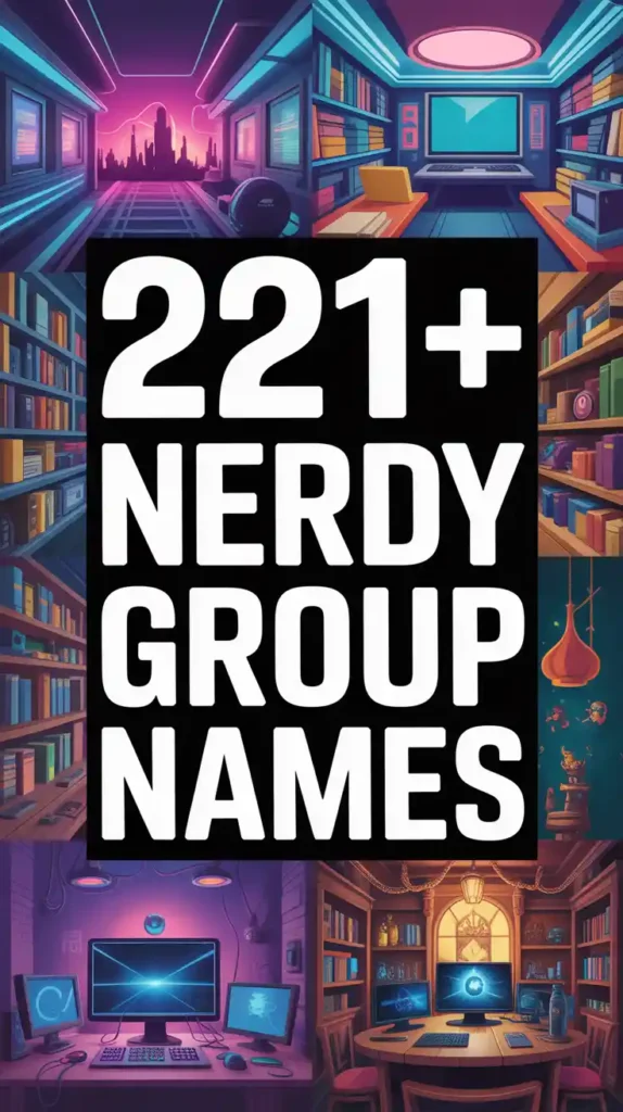 Nerdy Group Names