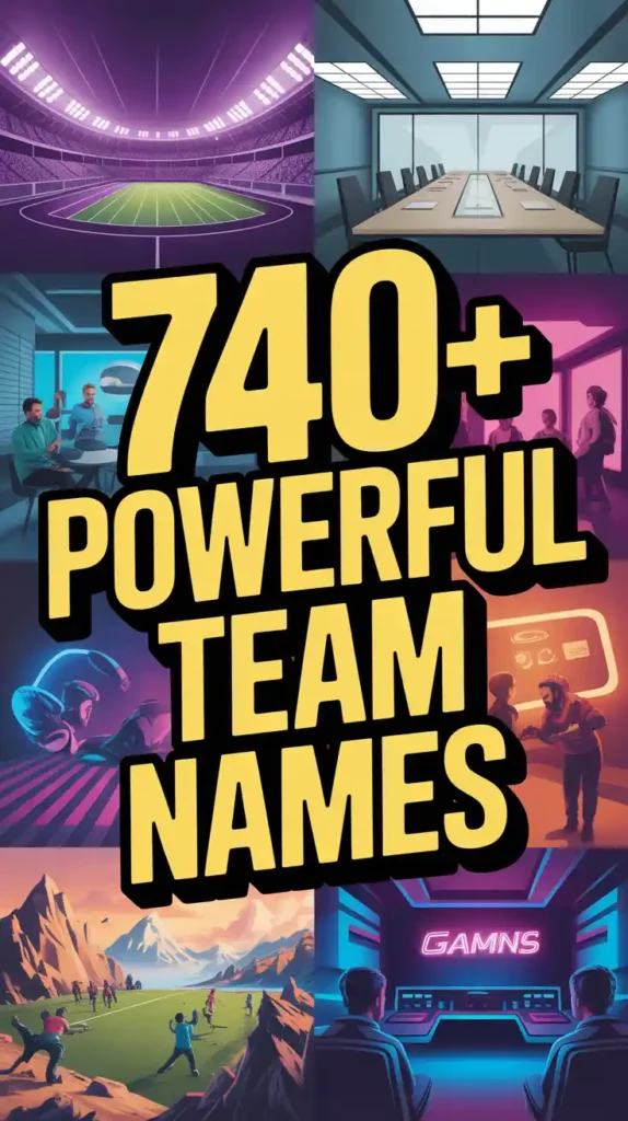 Powerful Team Names