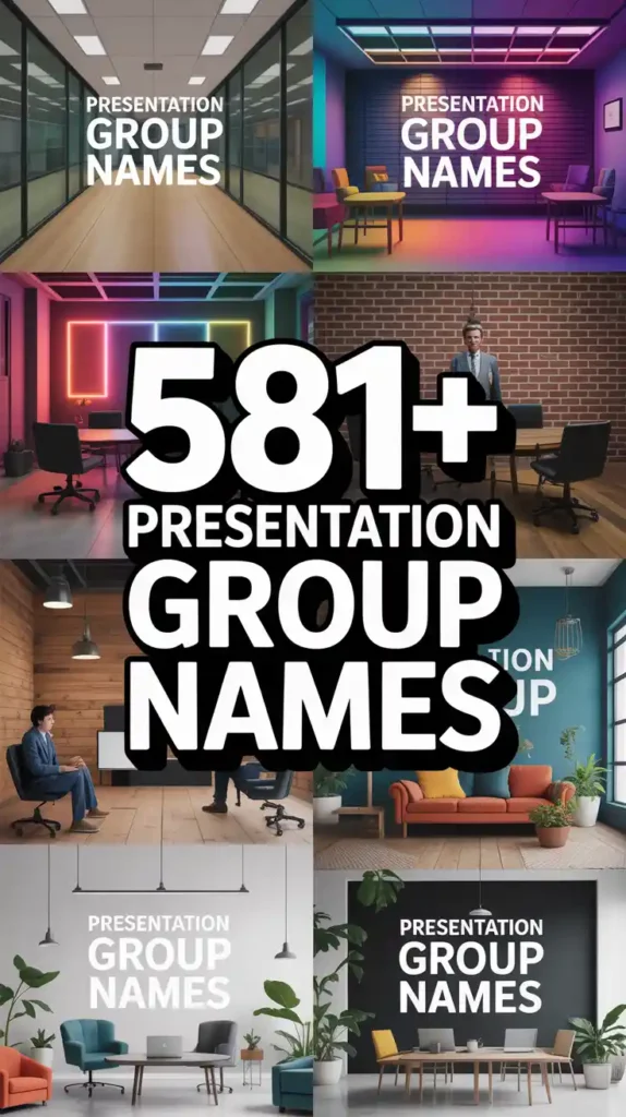 Presentation Group Names
