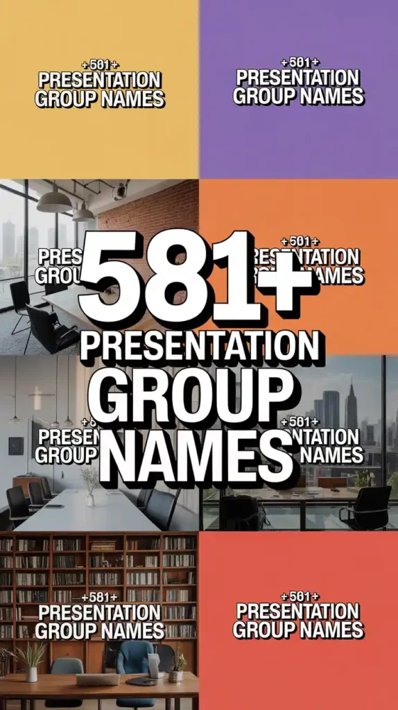 Presentation Group Names