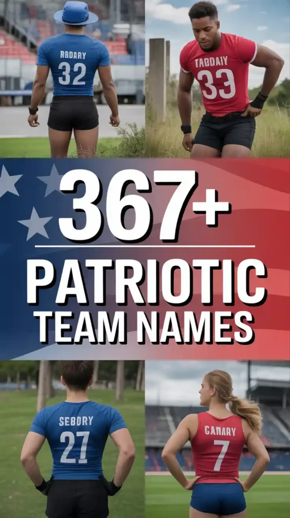 367+ Patriotic Team Names