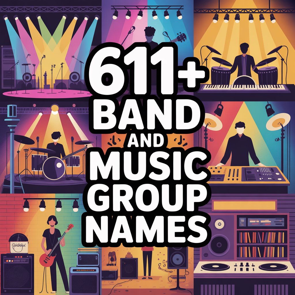 Band and Music Group Names