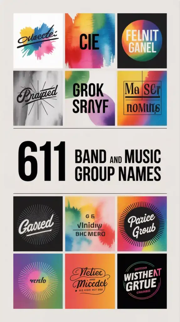Band and Music Group Names