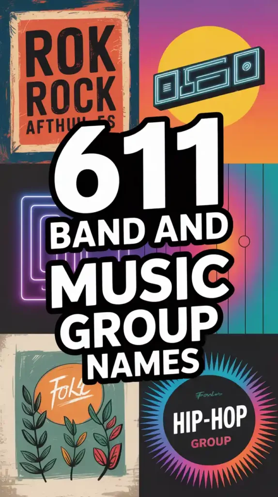 Band and Music Group Names
