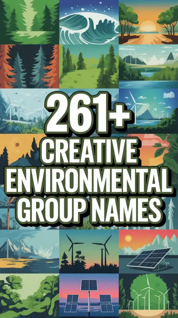 Creative Environmental Group Names