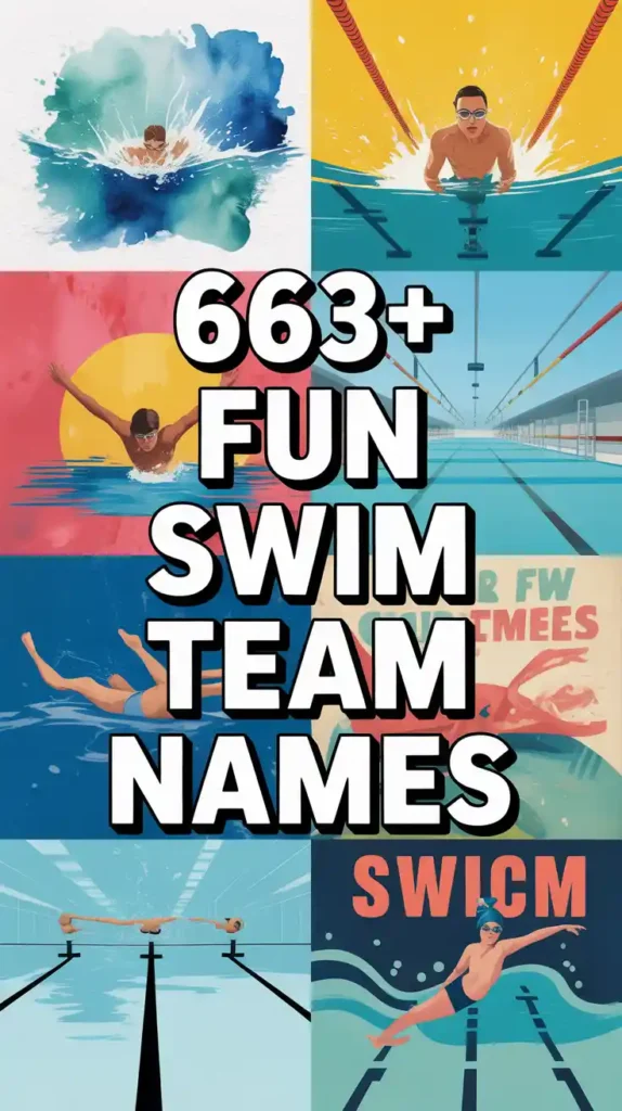 Fun Swim Team Names