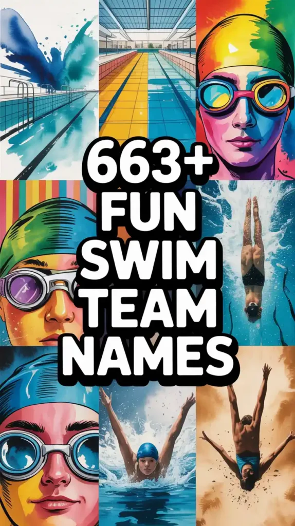 Fun Swim Team Names