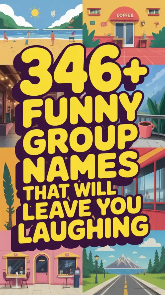 Funny Group Names That Will Leave You Laughing