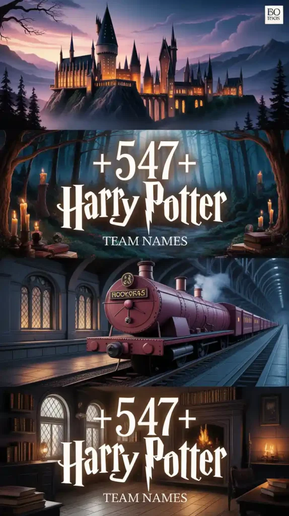 Harry Potter Team Names