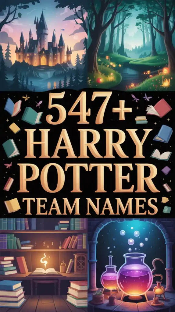 Harry Potter Team Names