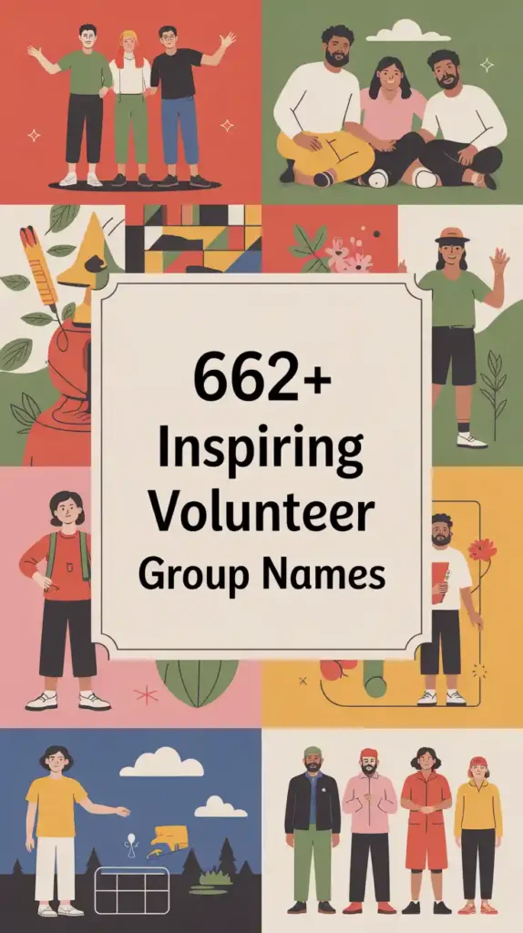 Inspiring Volunteer Group Names