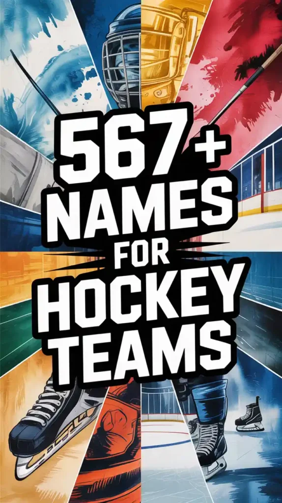 Names For Hockey Teams