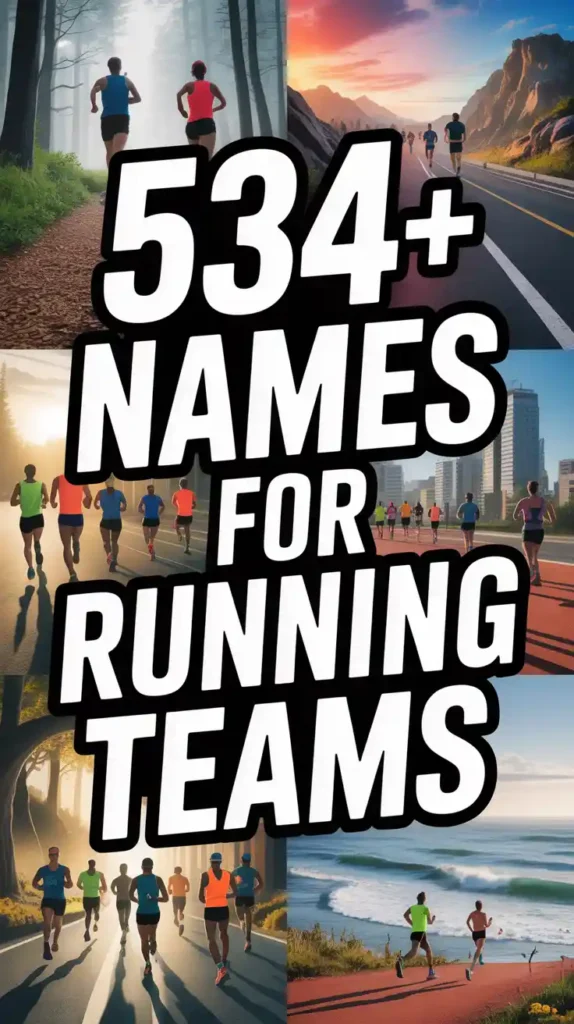 Names For Running Teams