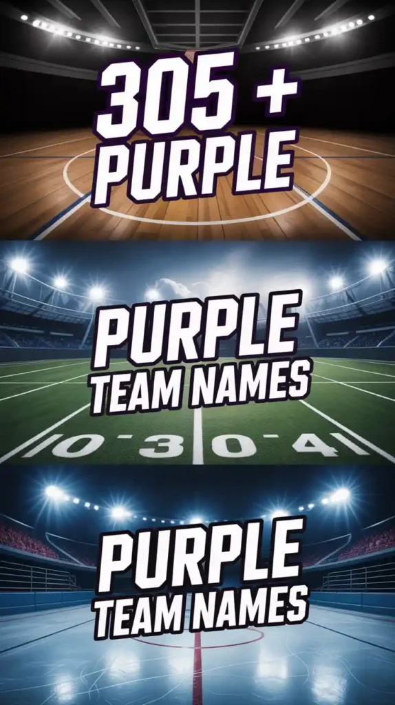 Purple Team Names