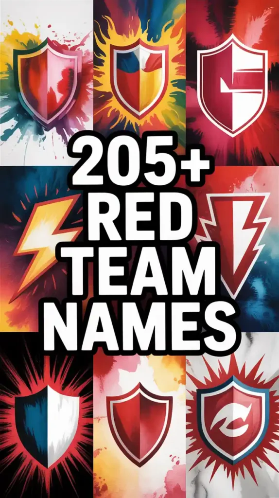 Red Team Names