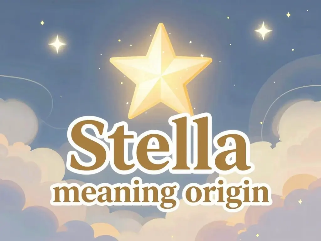 Origin of the Stella Name