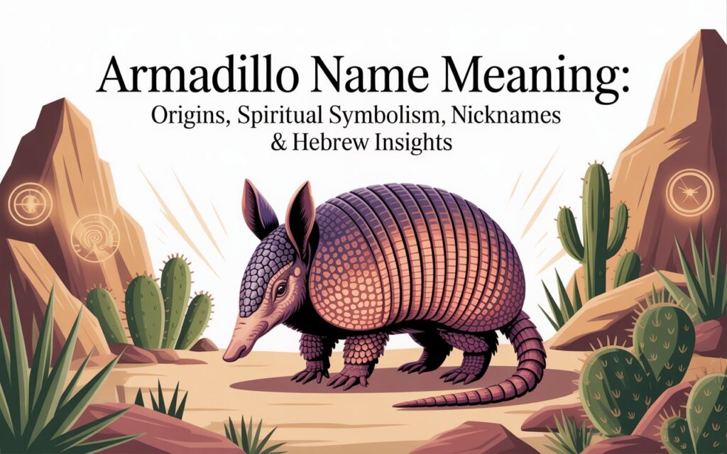 Armadillo” in Hebrew