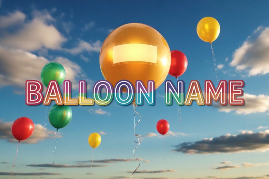 Balloon” in Hebrew