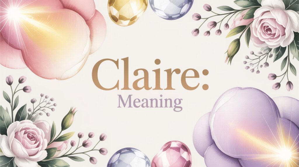 Claire” in the Bible