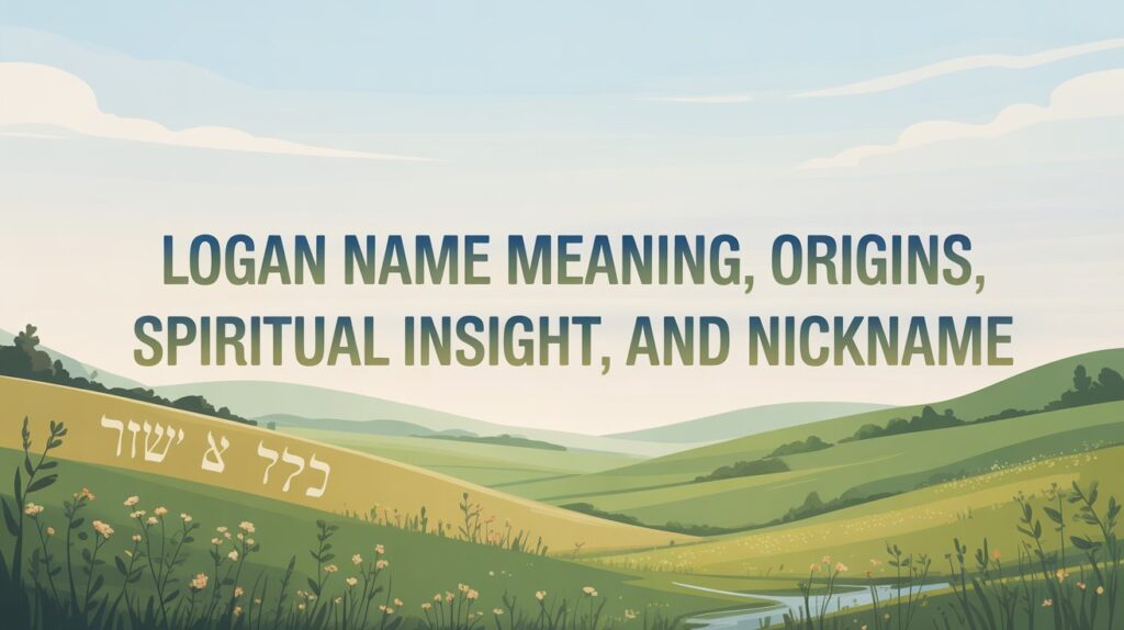 Logan” in Hebrew