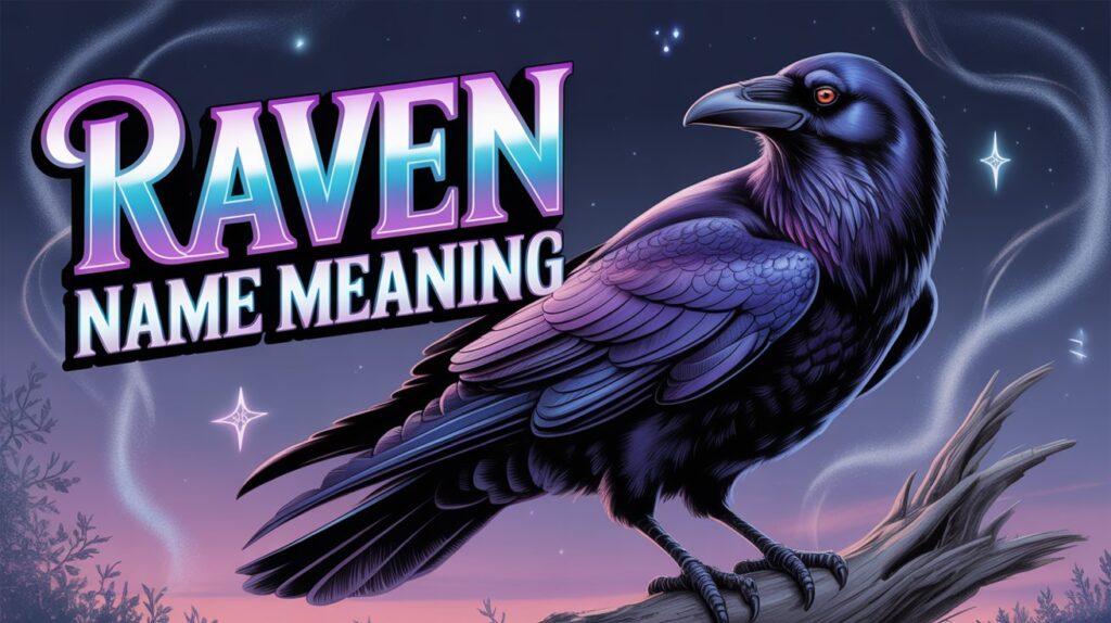 Raven” in Hebrew