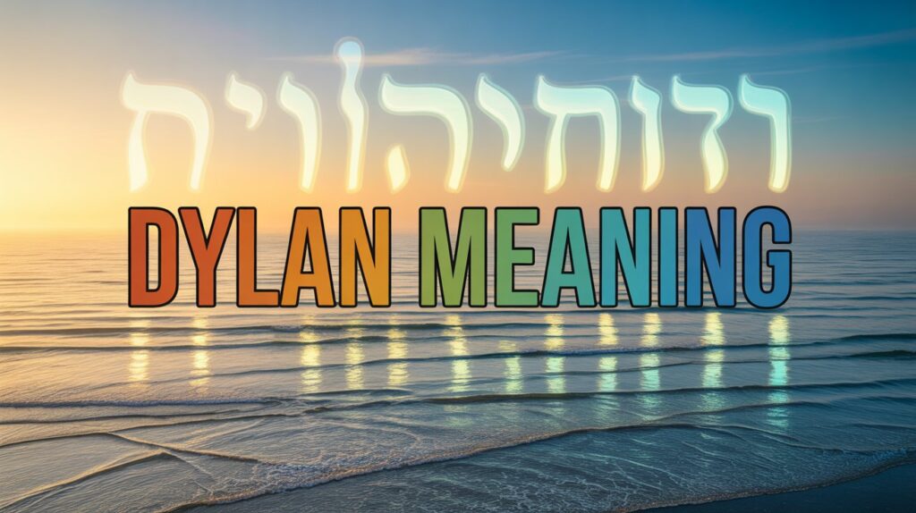 Dylan” in Hebrew