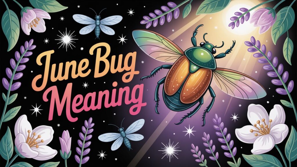 June Bug” in Hebrew