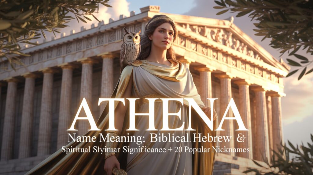 Spiritual Meaning of the Name “Athena”